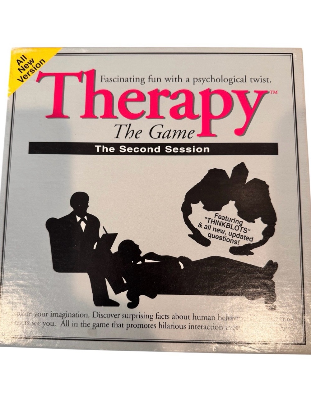 New Sealed 90sTherapy Game Board Family Night
